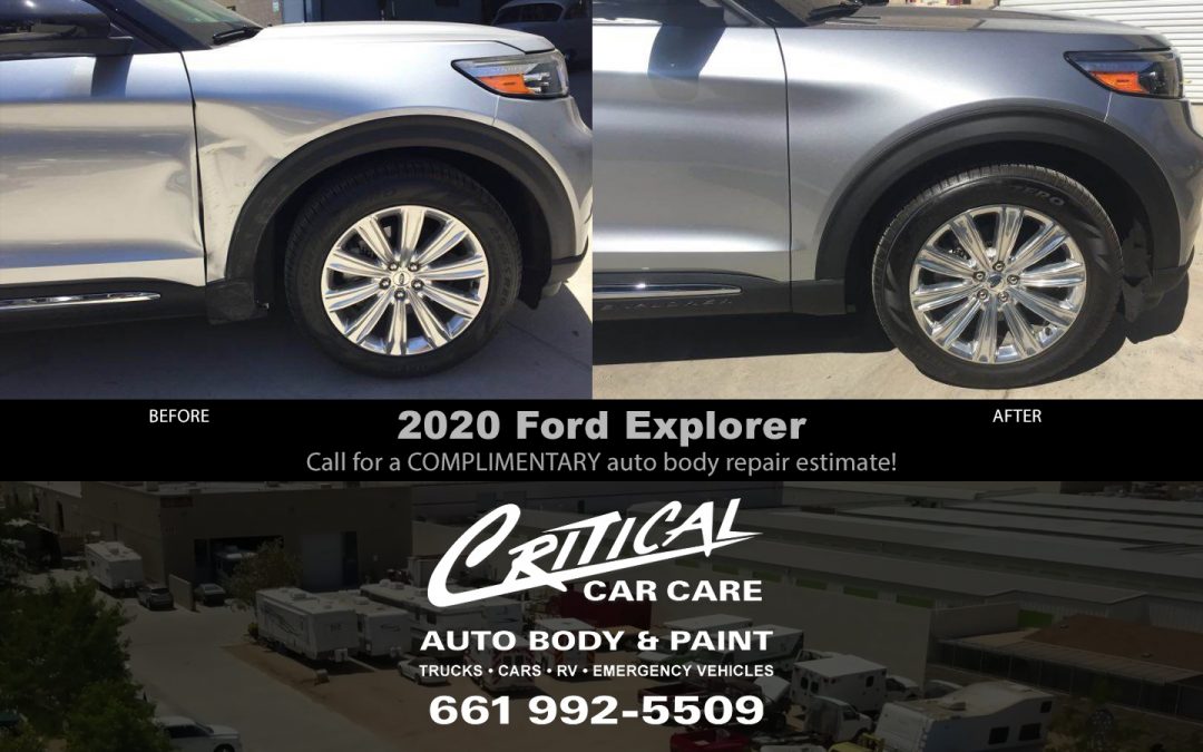 Ford Explorer Auto Body & Paint – Before/After pictures