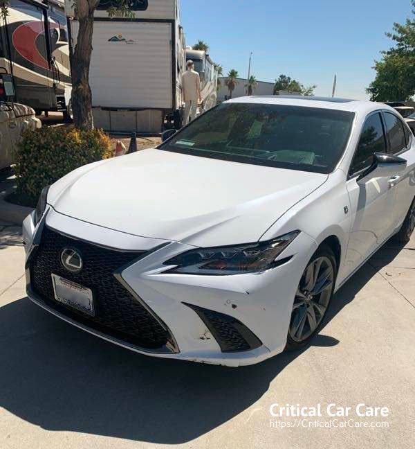 2021 Lexus 350F BEFORE AND AFTER